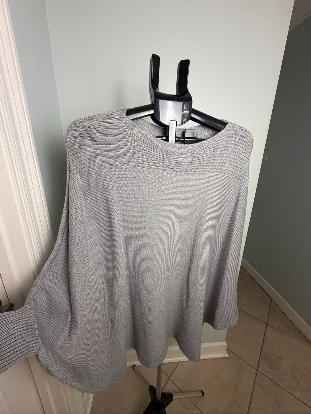 Janice Gray Oversized Dolman Sleeve Knit Sweater One Size